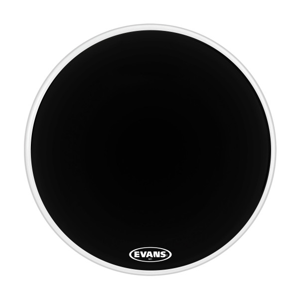 32" Evans MX1 Marching Bass Drum Head - Black