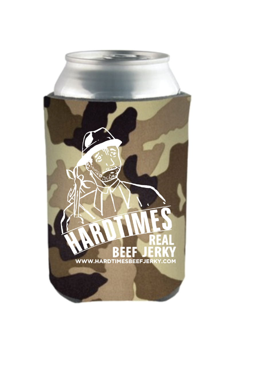 Hardtimes Beef Jerky Logo Koozie - Hardtimes Beef Jerky