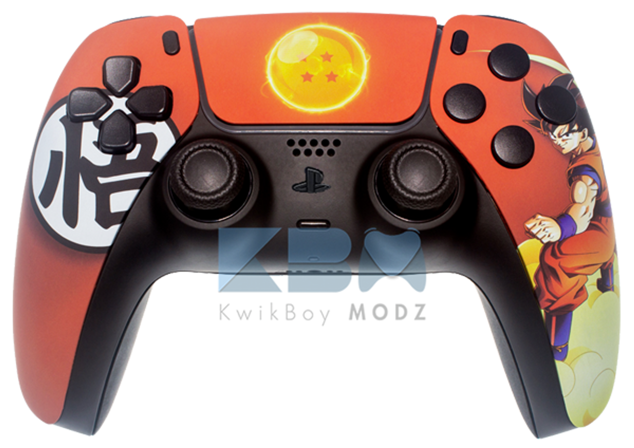 Blue Chrome Custom PS4 Controller - KwikBoy Modz