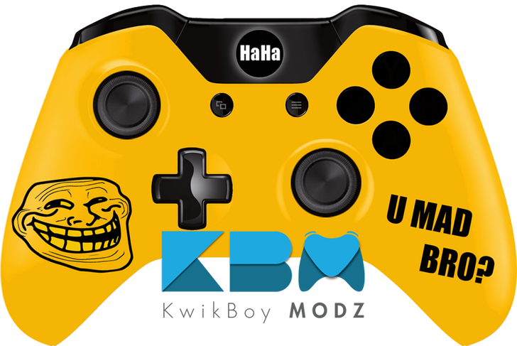 Troll Face Xbox One Controller