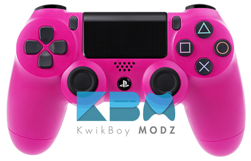 Custom Pink PS4 Controller - KwikBoy Modz
