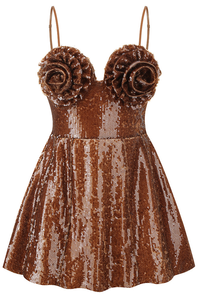 cocktail dresses brown Espresso Martini Dress main image 1