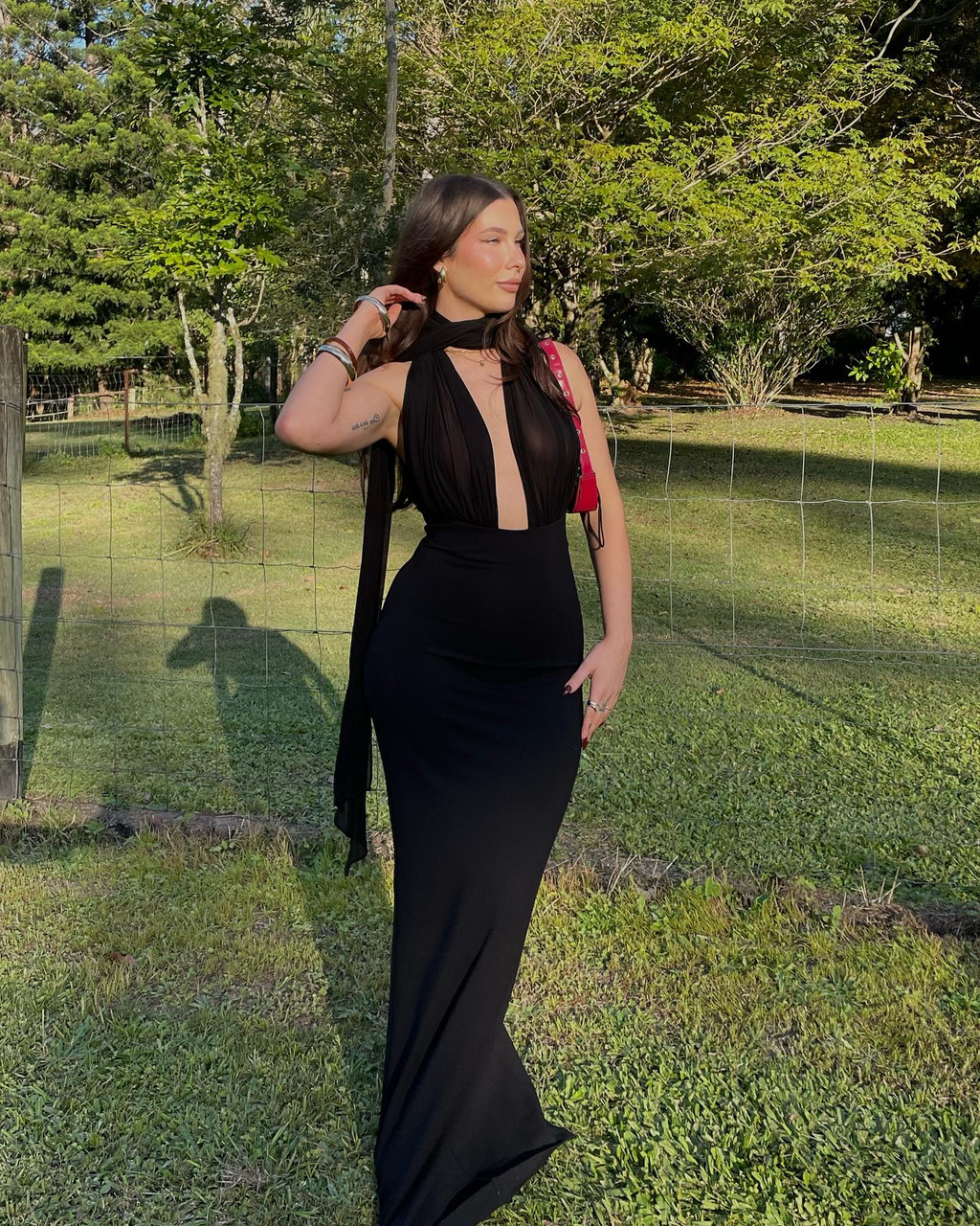 Halter Draped Maxi Dress Black - Luxe Maxi Dresses and Luxe Halter Draped Maxi Dress Black - Luxe Maxi Dresses and Luxe