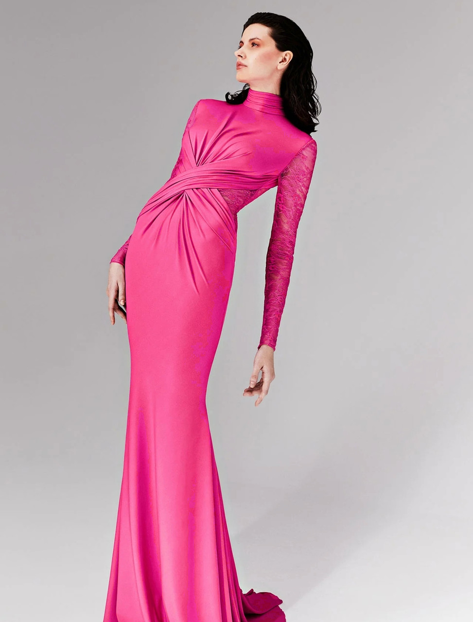 strapless open back dress Rent Whistles Gathered Neck Mini Smock Dress In Pink Zebra main image 0