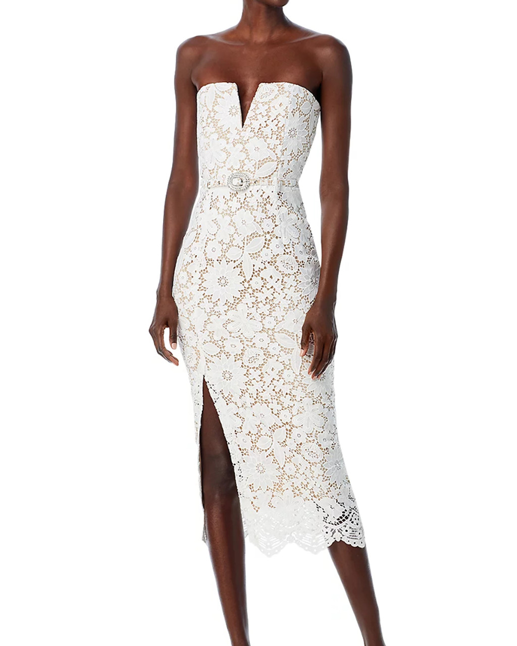ANDMARY Sandra lace dress white タグ付き 未開封 ANDMARY】Sandra lace dress