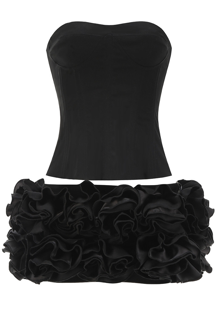 white christmas dresses Corset Mini Dress main image 1