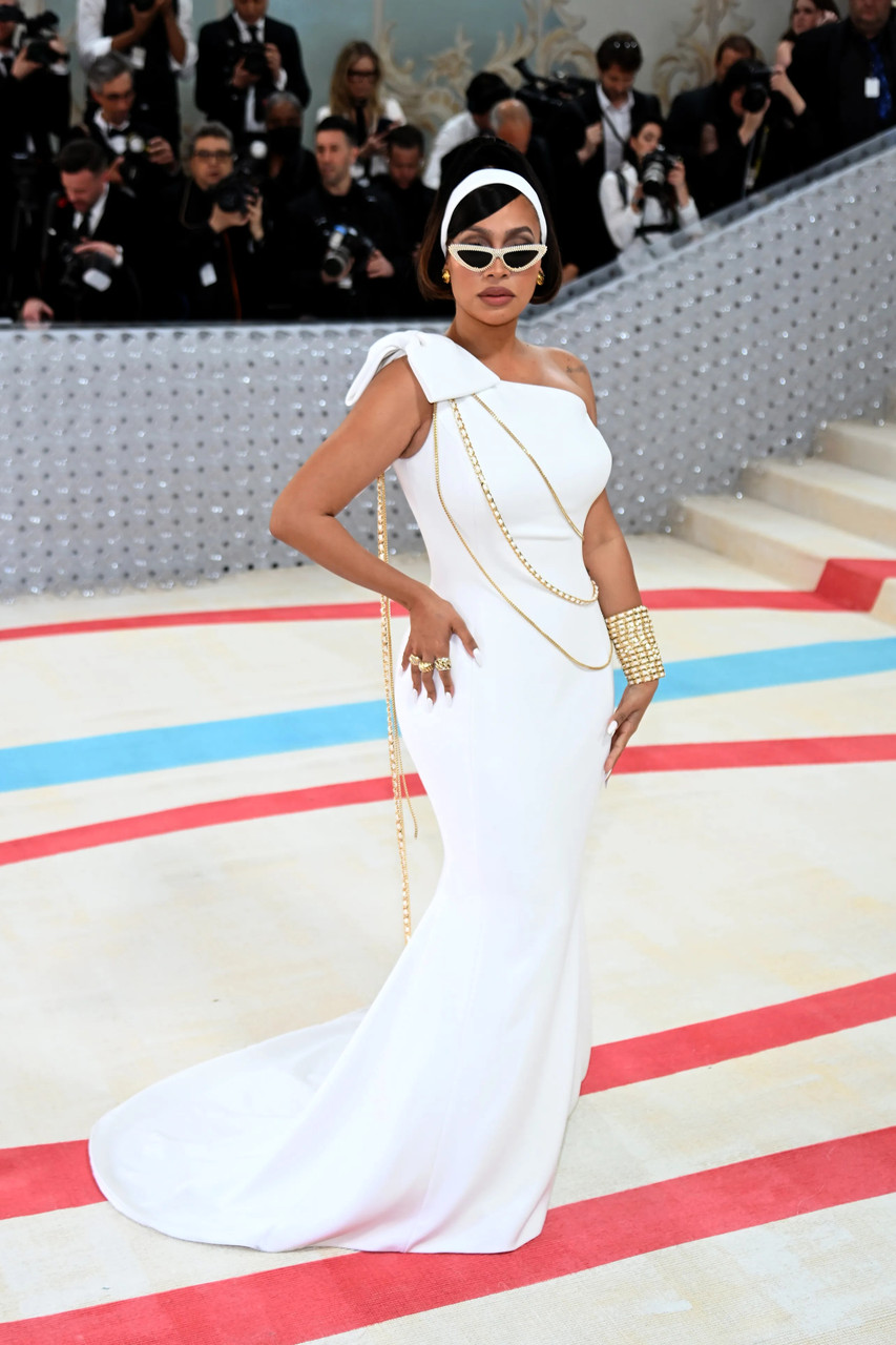 One Shoulder Chain Detail Maxi Dress White - Luxe Maxi Dresses and