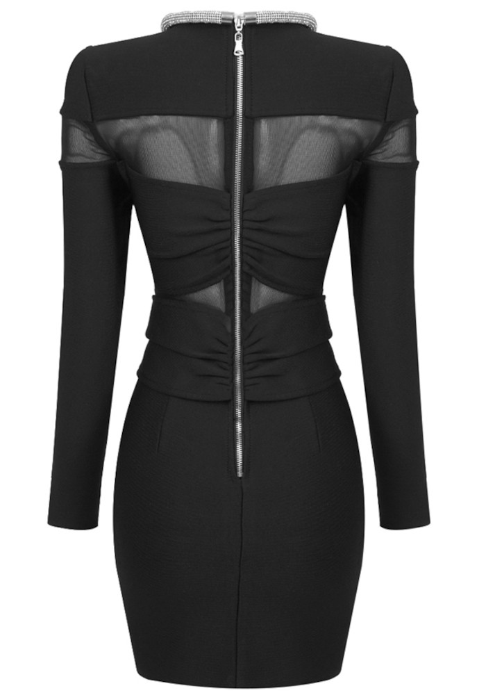 chinese dress ladies Classic 3/4 Sleeve Jackie O Sheath Dress main image 1