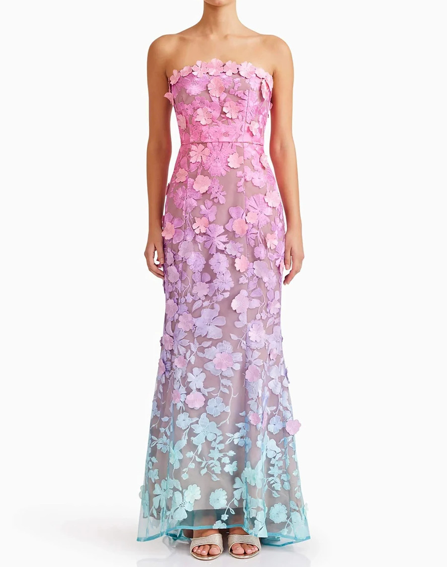 green emerald velvet dress The Wildflower's Song Maxi Dress, Green – Chic Soul main image 1