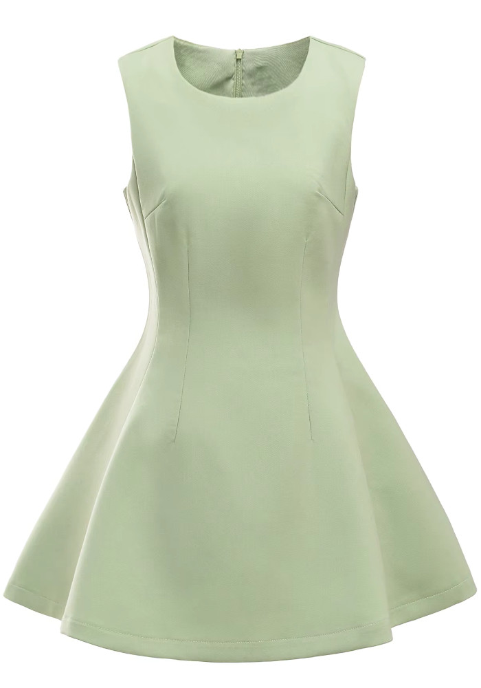 Skater Dress Green - Luxe Skater Dresses and Luxe Party Dresses