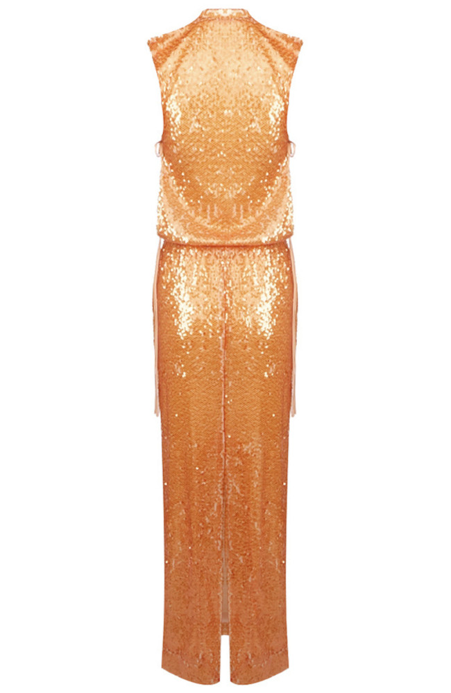 belt for dress SEQUIN BOW DRESS PINK SEQUIN Women's Mini Pink Sequin Dress – Betsey Johnson main image 1