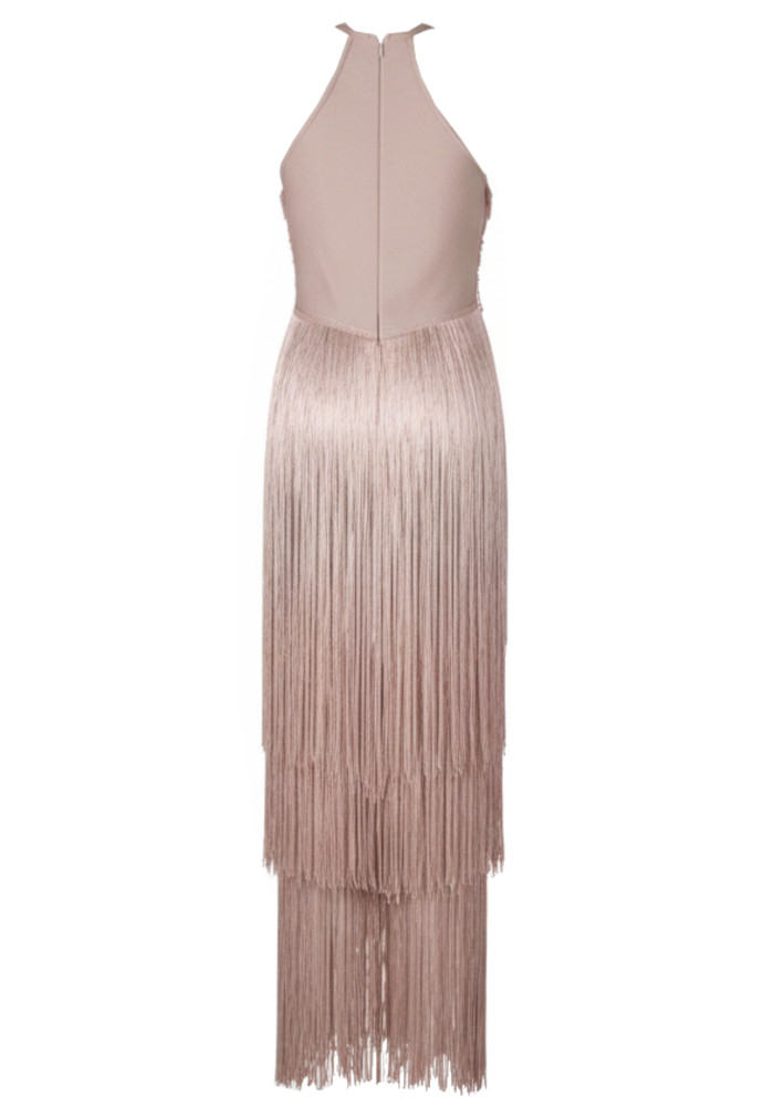 halter tiered midi dress Hazel Blues main image 0