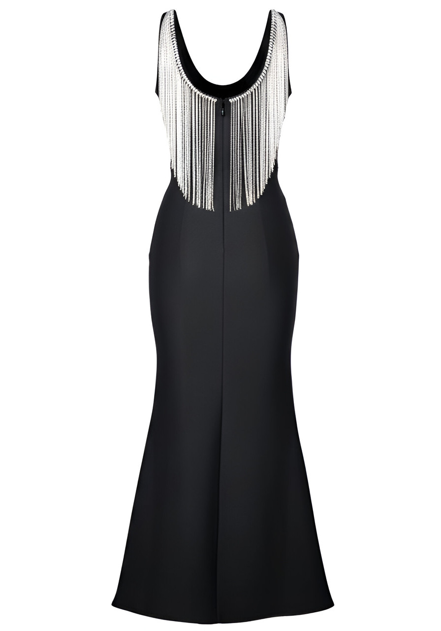 chinese dress ladies Dressing Up Lemon One Shoulder Maxi Dress With Open Back Detail – Club L  London main image 0