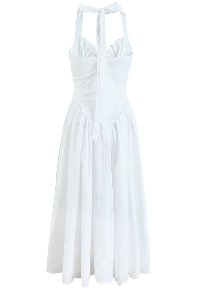 midi dress with pleated skirt Carole Green Wrap Bodice Sunray Pleated Skirt Long Midi Dress – Scarlett &  Jo