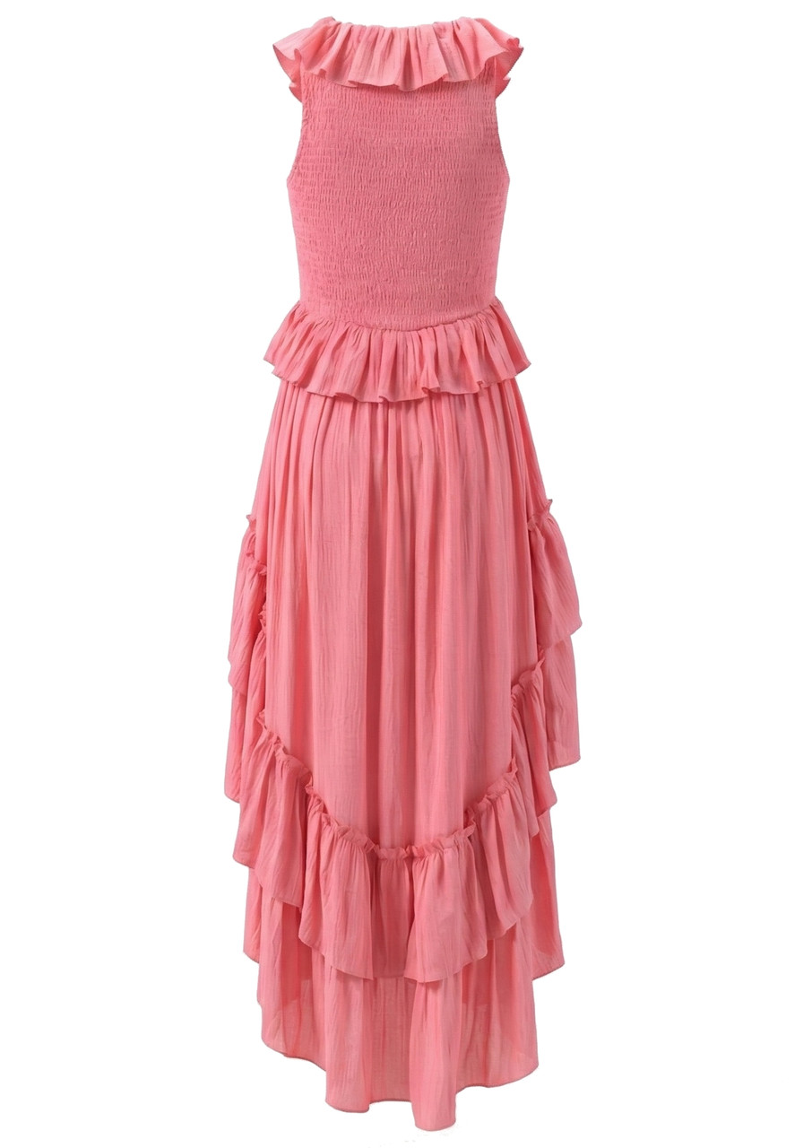 light pink mini dress with bow Pink Mini Dress with Bow Detail