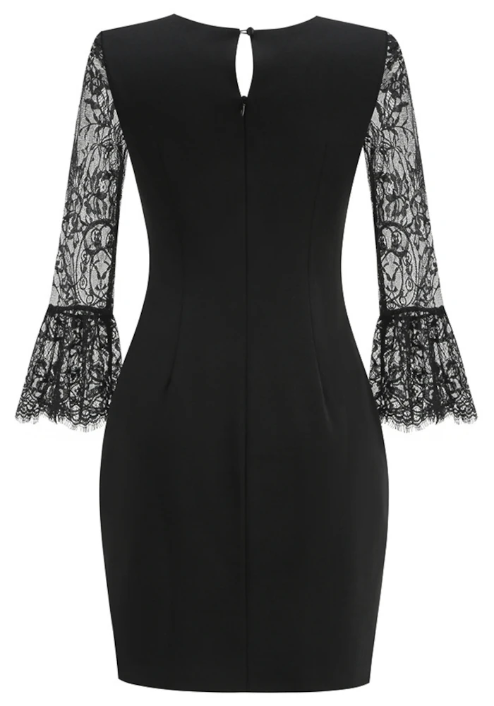 lace midi dress for women Lexi