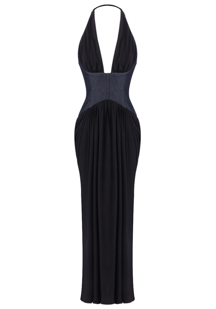 boden easy jersey dress Eve Jersey Midi Dress-Navy