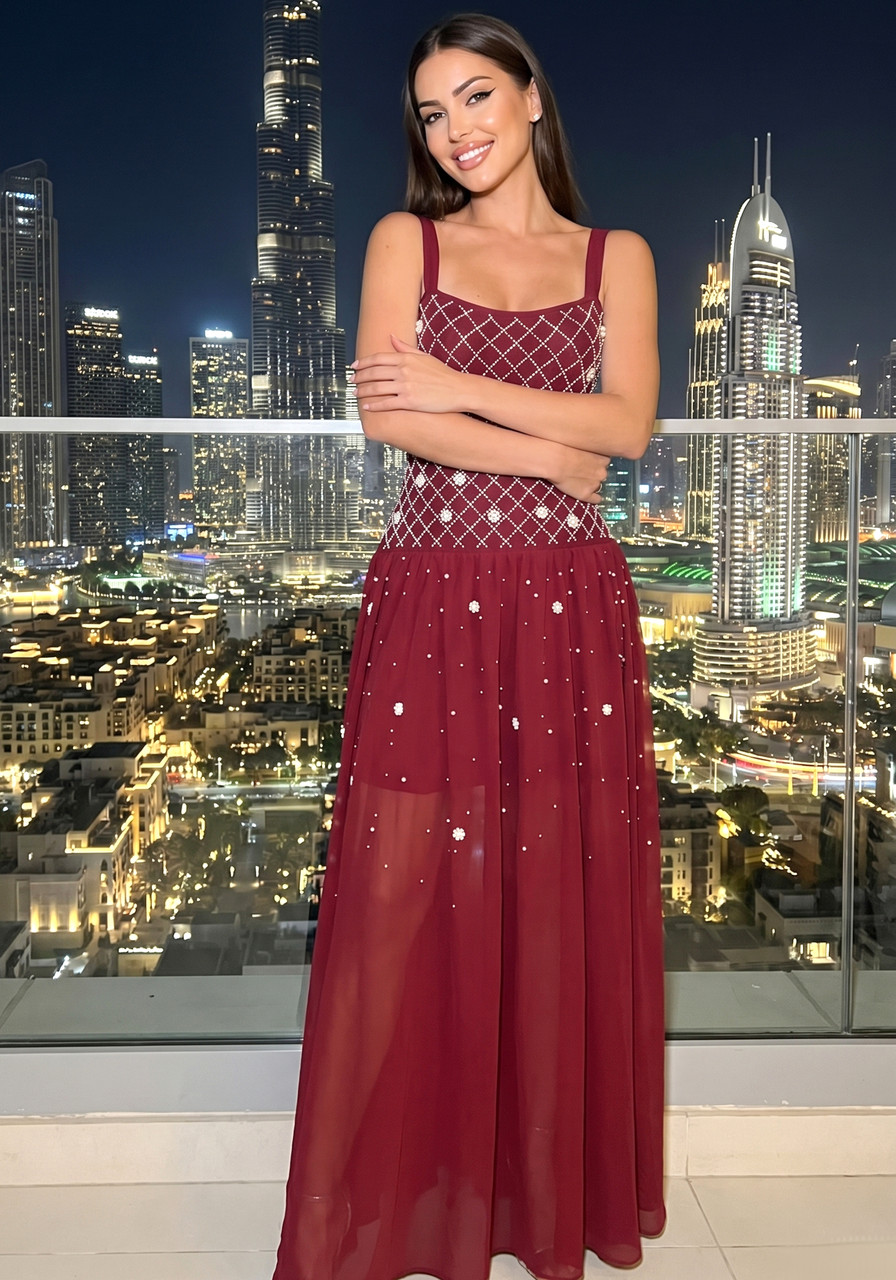 sachin and babi light blue dress Red Holiday Dress: Midi, Midi, Maxi For Formal, Cocktail main image 0