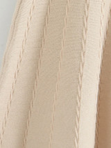 Scalloped A Line Knitted Dress Nude Scalloped A Line Knitted Dress Nude