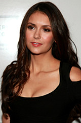 CELEBRITY BANDAGE DRESS: NINA DOBREV