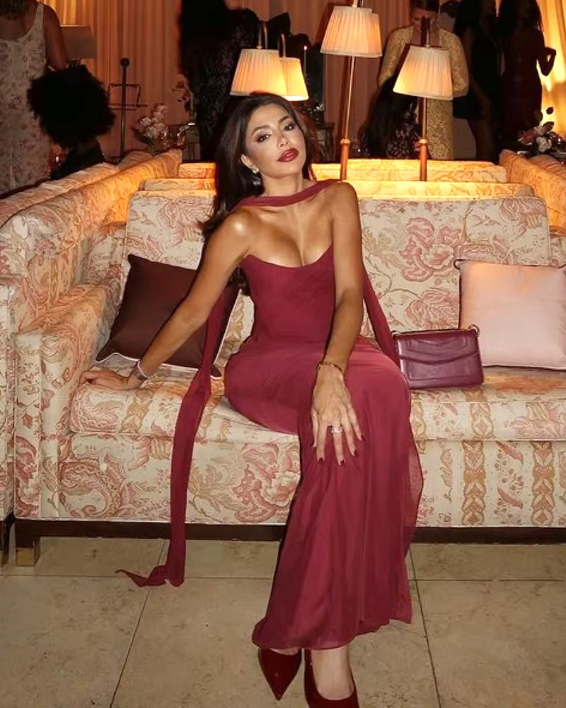 Bryleigh | Elegant Maxi Dress Two-Piece Set main image 0