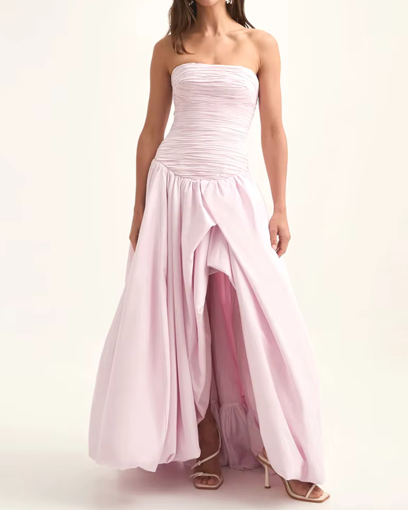 ivory midi dress Ruffle Size:52 XL Elegant V-neck Waist Sleeveless navy dresses