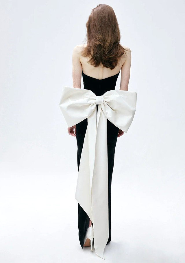 Bow Detail Sleeveless Maxi Dress
