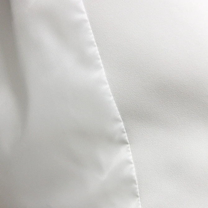 Long Sleeve Coat Dress White