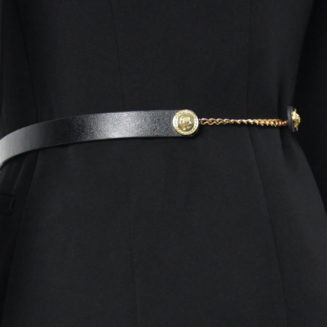 Long Sleeve Square Neck Dress Black