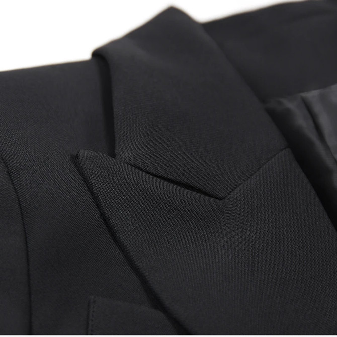 Long Sleeve Suit Black