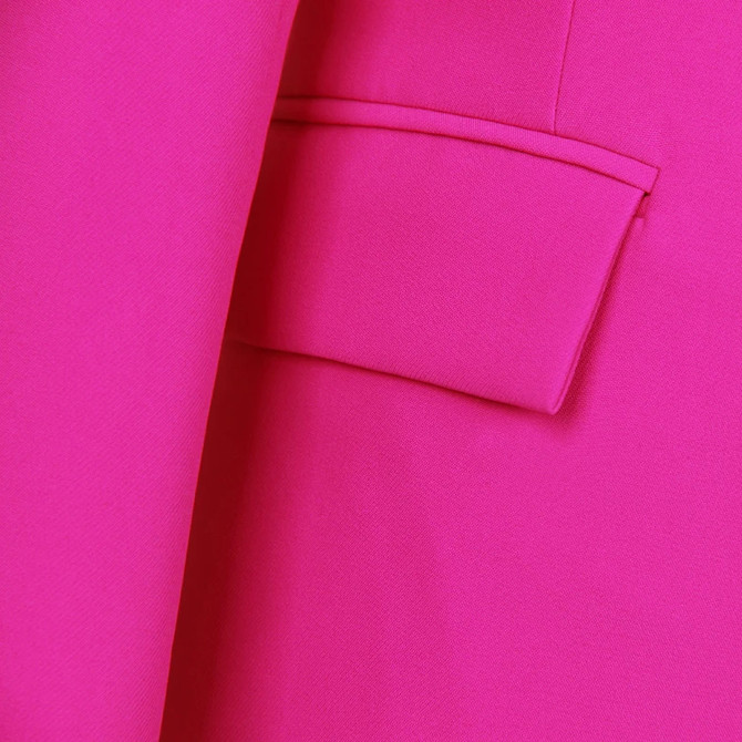 Long Sleeve Suit Hot Pink