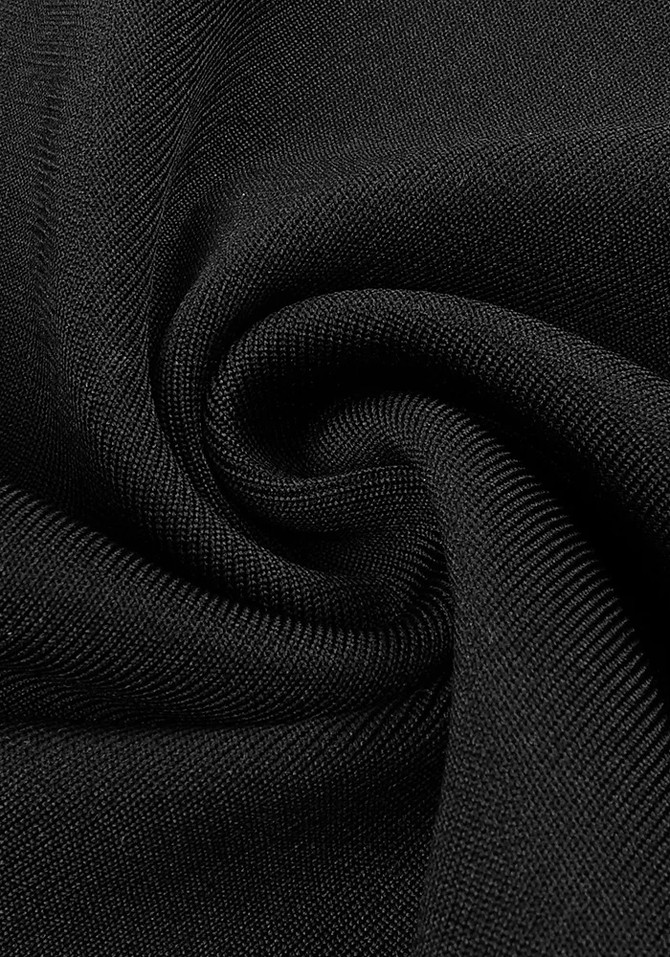Halter Side Cut Out Maxi Dress Black