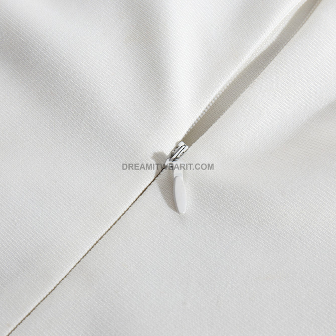 Strapless Embellished Ruffle Maxi Dress White