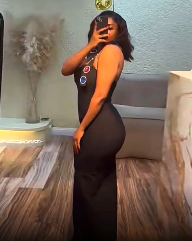 Halter Colorful Crystal Maxi Dress Black
