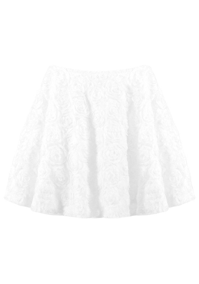 Strapless Corset Floral A Line Velvet Dress Black White