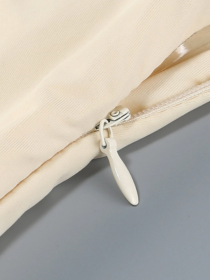 Ruched Bardot Maxi Dress Ivory
