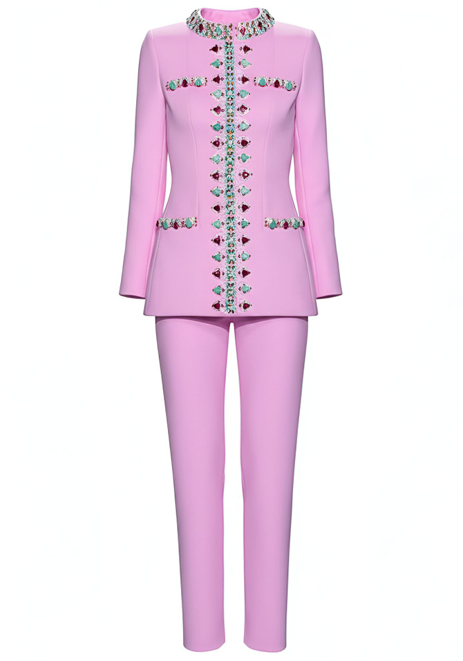 Crystal Suit Pink