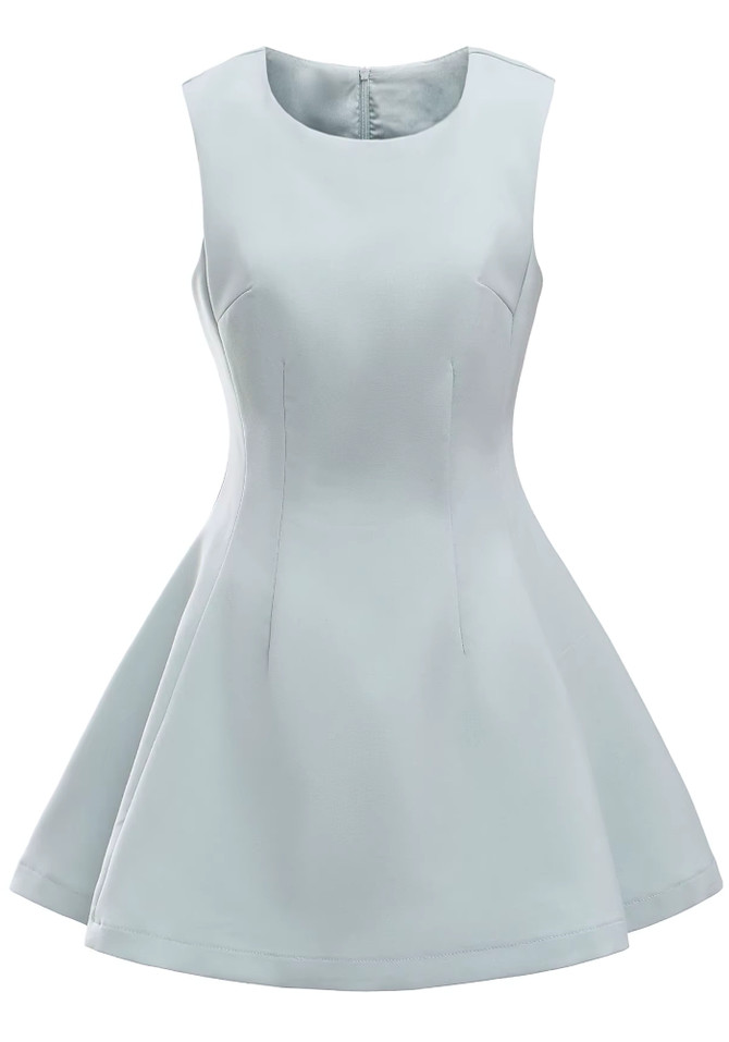 Skater Dress Light Blue