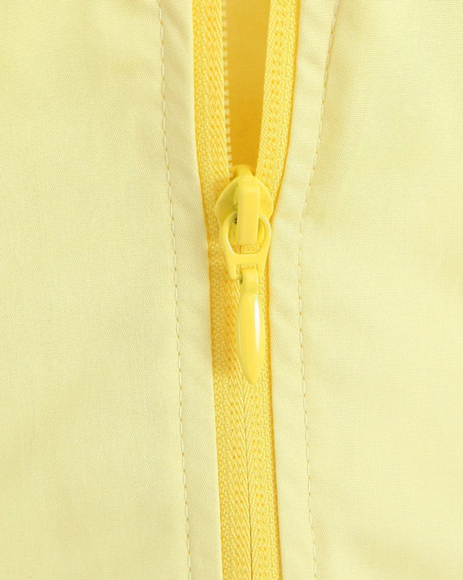 Corset A Line Two Piece Midi Dress Yellow