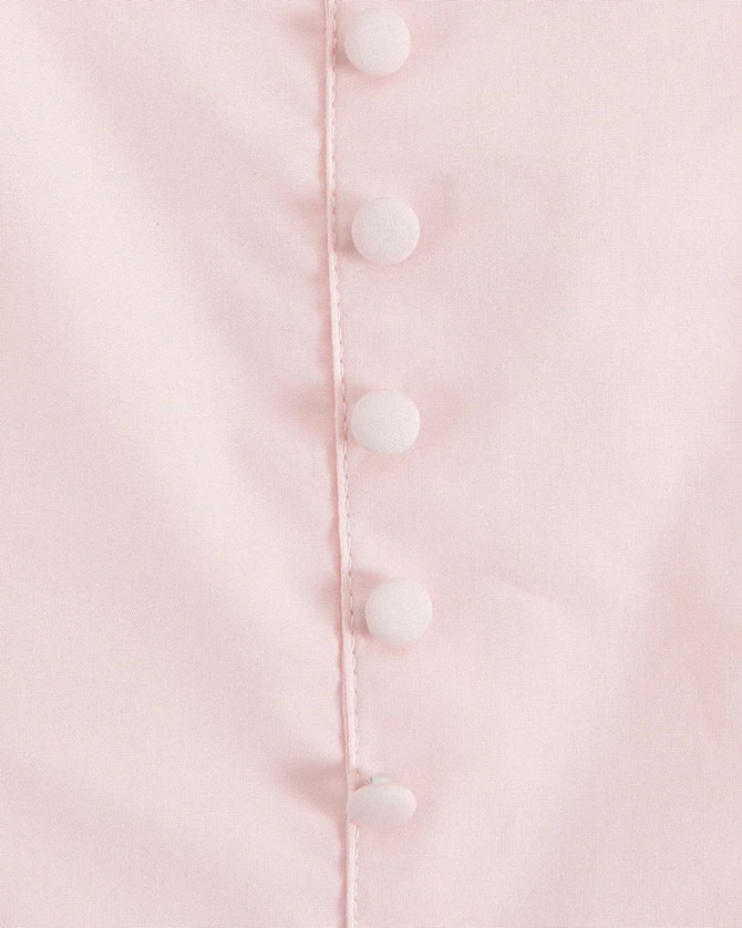 Bow A Line Dress Pink