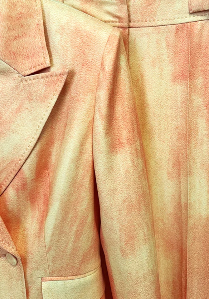 Long Sleeve Suit Orange