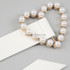 Strapless Heart Detail Belt Midi Dress White