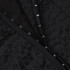 Long Sleeve Crystal Trim Blazer Dress Black