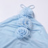 Halter Flower Detail Maxi Dress Light Blue