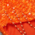 Tassel Detail Sequin Mermaid Maxi Dress Orange