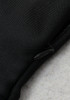 Long Sleeve Lace Collar Maxi Dress Black White