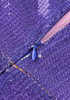 One Shoulder Sequin Maxi Dress Purple