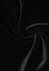 Crystal Strapless Midi Velvet Dress Black