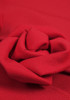 Rose Detail Maxi Skirt Red