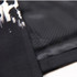 Long Sleeve Animal Print Blazer Black White
